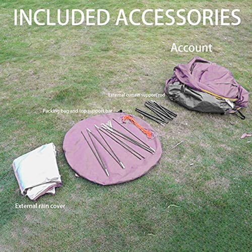 Car Outdoor Camping Tent, Portable Car Rear/Side Extension Awning Tent Multi Function Water Proof and Sun Protection Camper Tailgate Tent for Driving Camping Travel - Image 6