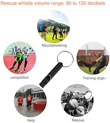 Black Magnesium Flintstone, Denavo-EU Outdoor Flint Fire Tool Set Camping Fire Steel Blowpipe Stainless Steel,Fire Starter Lighter Outdoor Emergency Survival Tool for Travelling Camping Hiking - Image 6