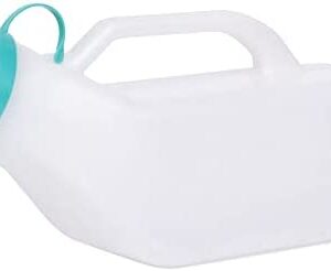 Easy Care Solutions | Male Urinal Bottle | 1000ml | Secure Cap | Measuring Scale | Easy Grip Handle