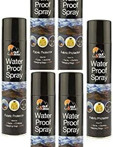 Homion Water proof spray fabric protector waterproofing for shoes tents cloth camp 300ml waterproof spray
