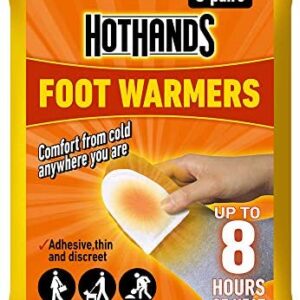 HotHands Foot Warmers - 5 Pairs - 8 hours of heat - Air activated - Ready to use, assorted, one size, 372-3988