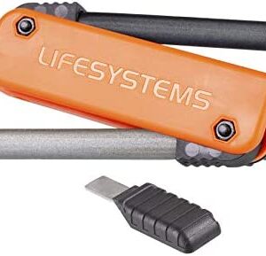 Lifesystems Dual-Action Outdoor Fire Starter - Magnesium Ferrocium Rod With Stainless Steel Striker For Camping, Survival and Bushcraft