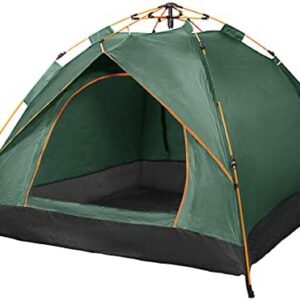 Qisan Hydraulic Dome Tent Canopy for Camping Automatic Waterproof Tents 3-4 Person Canopy Easy to Set up and package