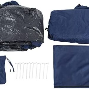 SH-RuiDu Car Tailgate Tent, Double Layer Outdoor Camping Awning Extension Tents Rain Proof Car Tent with Storage Bag for SUV Car Tailgate