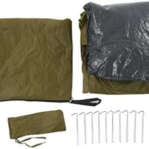 VGEBY Portable Rainproof Tailgate Tent Car Tail Extension Shade Awning Tent for Outdoor Camping Green