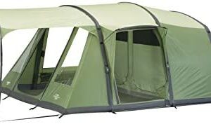 Vango Odyssey Inflatable Family Tunnel Tent, Epsom Green, Airbeam SC [Amazon Exclusive]