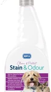 RSPCA 750ml Pet Stain and Odour Remover Wee Away | Pet Friendly | Probiotic Cleaning - Discourage From Repeat Marking