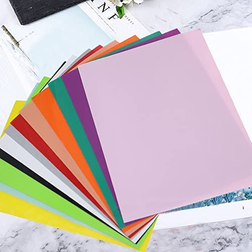 12pcs Colorful Shrink Films Papers, Heat Shrink Sheets, Shrink Art Paper for Creative Craft, 20x29cm(Style A) - Image 7