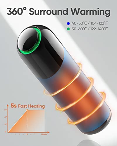 2-Pack Rechargeable Hand Warmers - π―ππΒ° ππππππππ Electric Heater, 4000mAh*2Packs, Heat Therapy Great for Anyone You Cared About of Women and Men - Image 2