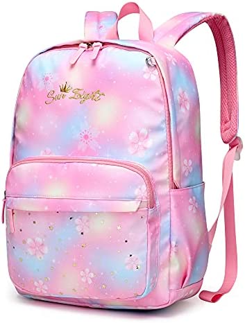 School Bags for Girls Casual Daypack Women Backpack Large Capacity Unisex Student Backpacks Waterproof and Wear-resistant Fabric Backpack for School - Image 4