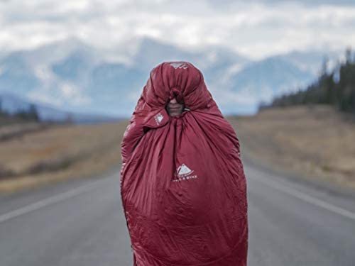 Hyke & Byke Snowmass -15 Degree C Down Sleeping Bag with ClusterLoft Base for Backpacking, Ultralight Mummy Down Bag with Lightweight Compression Sack and Five (5) Color Options - Image 2