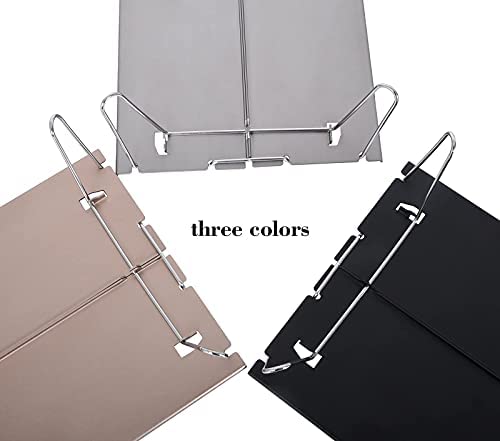 iBasingo Mini Camping Table Folding Table Outdoor Ultralight Serving Laptop Tray Table Portable Dining-table Picnic Tea Table Backpacker Table - Image 9
