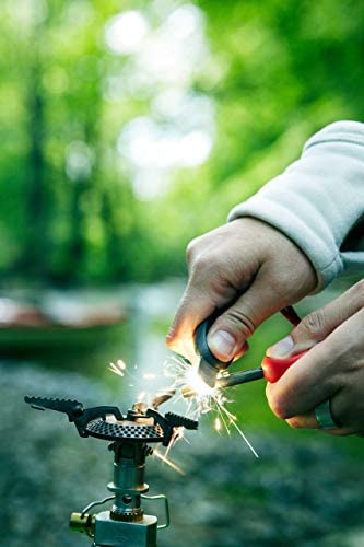 Light my Fire Ferro Rod - Flint and Steel Kit - Magnesium Fire Starter Kit - Swedish Fire Steel Scout - 3000 Strikes - 2 in 1 Fire Starting Kit & Emergency Whistle - Outdoor Flint Fire Starter - Image 4
