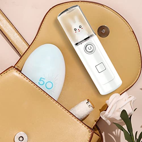 BOKIOESDE 5 PCS Face Mist Sprayer 30ml Humidifier Camping Personal Type 1 White - Image 5