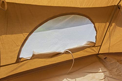 Andes 4m 100% Cotton Canvas Bell Tent With Heavy Duty SIG Groundsheet - Image 6