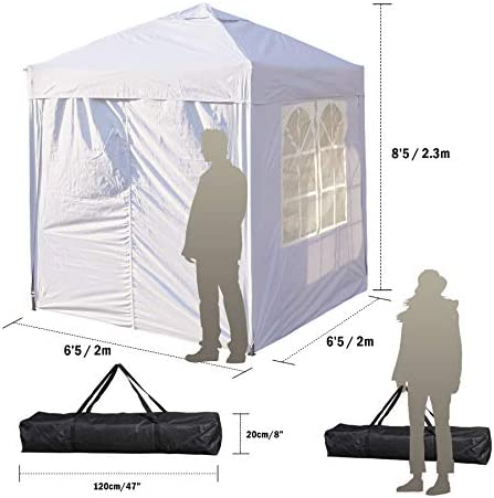 SANHENG Pop Up Gazebo, Pop Up Tent with Weights, Fully Waterproof, All Weather Gazebo ideal for Outdoor Party Camping - Image 4