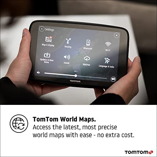 TomTom Campervan and Caravan Sat Nav GO Camper Max 7" HD screen with Campervan and Caravan POIs, Updates via Wi-Fi, TomTom Traffic and Speedcam Warnings, World Maps - Image 7