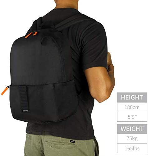 Amazon Brand - Eono Ultralight Casual Backpack for Men Women, 20L Water Resistant Daypack Rucksack for School, Hiking, Camping, Travel, Outdoor - Image 4
