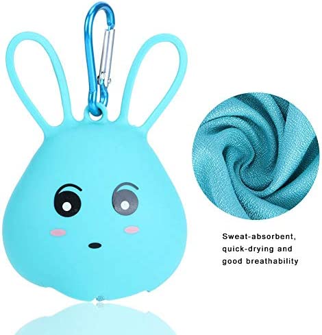 30x80cm Cute Cartoon Microfiber Portable Quick-Drying Travel Camping Sports Towel for Outdoor Personal Care - Image 5