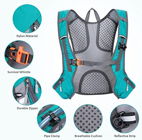 GIEMIT Insulated Hydration Backpack Pack with 2L Hydration Bladder, Lightweight Daypack Water Backpack for Men Women Cycling, Hiking,Running,Camping,Climbing - Image 5