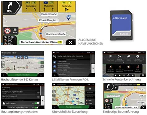 Xzent X-MAP27-MH1: Micro SD Card with Motorhome GPS for Xzent ...