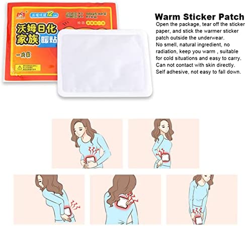 10pcs Portable Heating Pad, Self Adhesive Warm Sticker Patch, Pain Relief Patch for Hand Foot Neck and Back, Heat Winter Body Warmer Stick Pad - Image 3