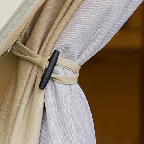 Andes 4m 100% Cotton Canvas Bell Tent With Heavy Duty SIG Groundsheet - Image 4