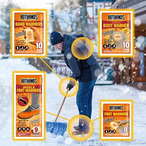 HotHands Insole warmers 5P - Adhesive - Long lasting - Up to 9 hours of heat - Odourless - Air activated, One Size, USP5606 - Image 5