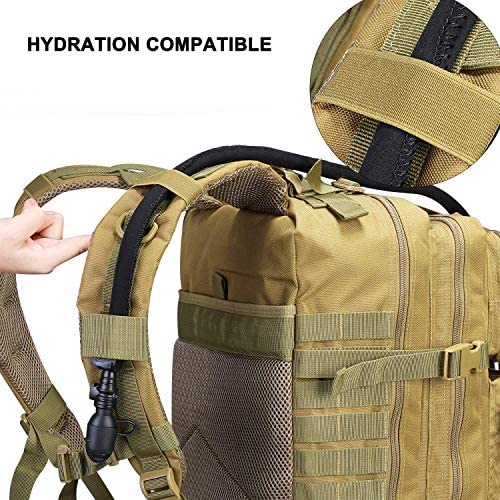 G4Free 40L Military Tactical Backpack Molle Shoulder Bag Rucksack Assault Pack Daypack for Camping Trekking Hunting Fishing - Image 5