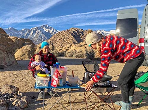 Folding Camping Table that Fold Up Table Small Camping Table Portable Table Folding Picnic Table Folding Tables Portable Lightweight Portable Folding Outdoor Camping Table Outdoor Folding Picnic Table - Image 7
