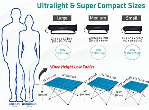 Folding Camping Table that Fold Up Table Small Camping Table Portable Table Folding Picnic Table Folding Tables Portable Lightweight Portable Folding Outdoor Camping Table Outdoor Folding Picnic Table - Image 3