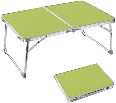 60cm Folding Table,Camping Table Portable Picnic Table Lightweight Aluminum Folding Dining Table Outdoor Garden Small Fold Up Dining Desk for Party BBQ Outdoor Camping Cooking
