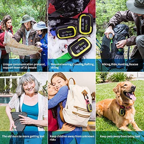 goTele GPS Tracker Hiking Hunting Off-grid GPS Children and Pets Trackers No Monthly Fee No Required Network Real Time Tracking Device Outdoor Survival Tracking Gear - Image 4