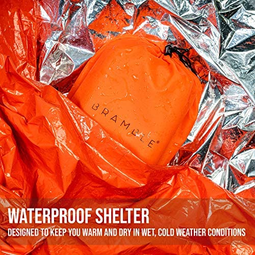 Bramble - 5 Premium Emergency Thermal Survival Weatherproof Sleeping / Bivvy Bag - Image 2
