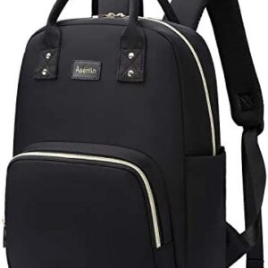 Asenlin Laptop Backpack 14 Inch Stylish Water Resistant School Computer Backpack