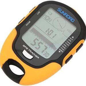 BHDD Gps Altitude Meter Compass, Gps Electronic Altimeter, Portable Height Gain/Loss Climbing Travel for Camping Outdoors