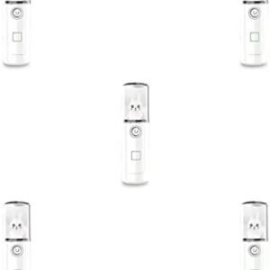 BOKIOESDE 5 PCS Face Mist Sprayer 30ml Humidifier Camping Personal Type 1 White
