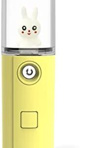 BOKIOESDE 5 Set of Adorable Face Moisturizing Mist Sprayer 30ml Rechargeable Humidifier Home Camping Personal Skin Care Tool