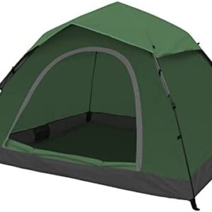Camping Pop Up Tent, 2-4 man Instant Camping Tent Waterproof Windproof Tent for Hiking, Outdoor Camping, Trekking, Beach, Picnic, Garden, Travel, Fishing