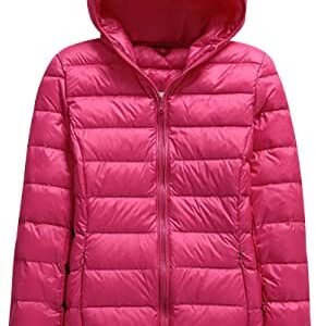 Down Jacket Women Packable Puffer Jackets Women Oversized Puffer Coats for Women Ladies Hooded Puffer Jacket Lightweight Puffa Jackets Coat Women Ladies Quilted Jackets Down Coat Women Waterproof