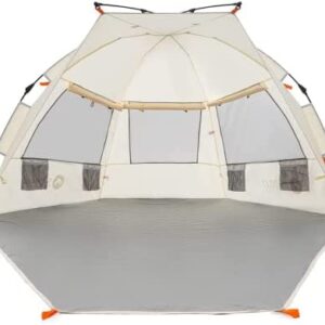 Easthills Outdoors Instant Shader Extended Easy Up Beach Tent Sun Shelter - Extended Zippered Porch Included