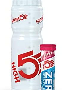 HIGH5 Hydration Starter Kit Inc 750ml Bottle & ZERO 10 Tab Berry Hydration Tablets