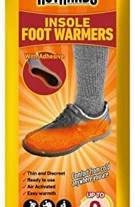 HotHands Insole warmers 5P - Adhesive - Long lasting - Up to 9 hours of heat - Odourless - Air activated, One Size, USP5606