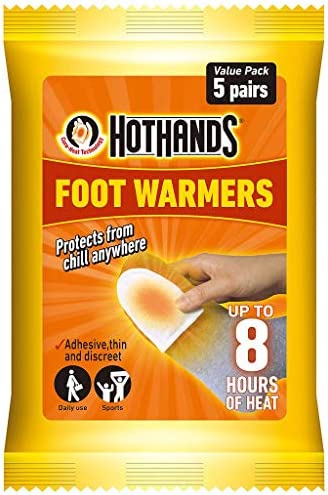Hothands Foot Warmers, 8 Hours of Heat - 20 Packs
