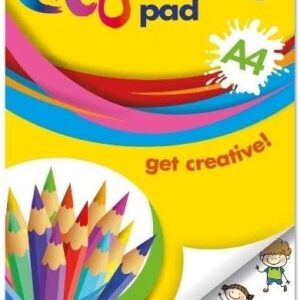 K-GALORE A4 Sketch Pad - 50 Sheets Per Pad - A4 Paper Pad for Sketching, Arts and Crafts & More - Ideal to Complete Your Craft Box - A4 Craft Paper