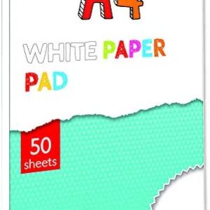 Kids Create - A4 Drawing Paper - A4 Size - 50 Sheets - Plain Paper - Office Or School Supplies- Ideal For Arts & Crafts Activities