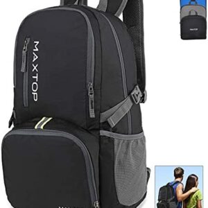 MAXTOP 50L/40L Backpack Ultra Lightweight Packable Foldable Rucksack Water Resistent For Men Women Kids Outdoor Camping Hiking Travel Daypack Handy Durable Gifts For Men Women