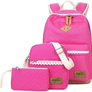 Mygreen Cute Preschool Book Bag Girls Laptop Backpack for Kids Daypack Rucksack