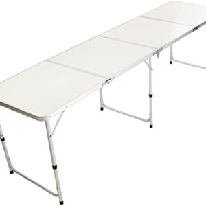 Oypla 8ft Folding Outdoor Camping Kitchen Extending Work Top Table
