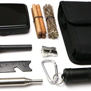 Polymath Products Spitfire Plus – Pocket Fire Lighting Kit. The quick and easy way to start fires in all weather conditions. UK-made.